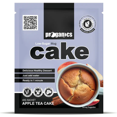 Low-Sugar Mug Cake Apple Tea Cake