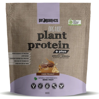 Organic Plant Protein Plus Choc Peanut