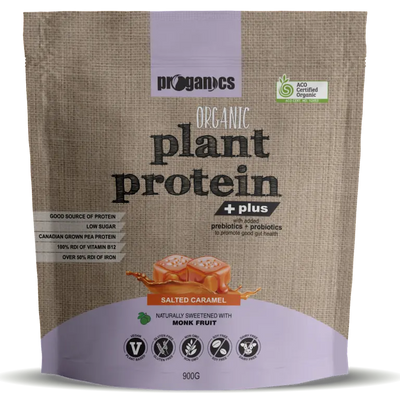 Organic Plant Protein Plus Salted Caramel