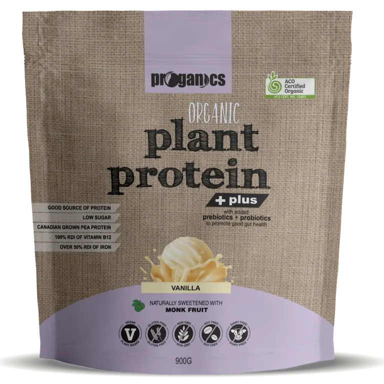 Organic Plant Protein Plus Vanilla