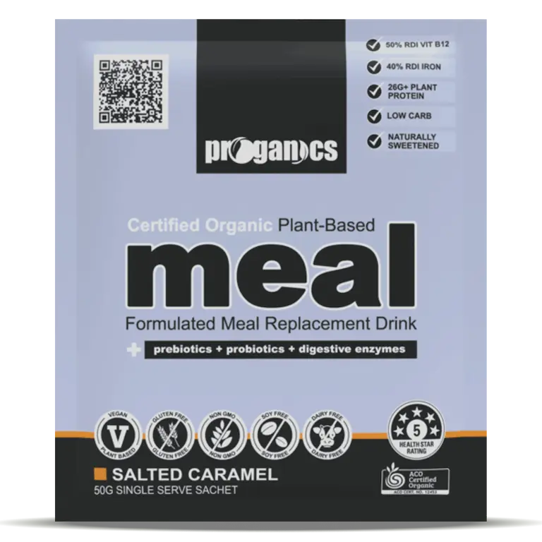 Certified Organic Meal Replacement Shake Salted Caramel