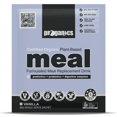 Certified Organic Meal Replacement Shake Vanilla