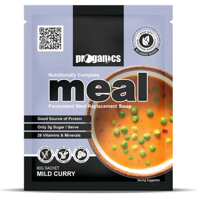 Nutritionally Complete Meal Replacement Soup Mild Curry