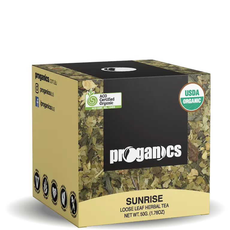 Organic Loose Leaf Herbal Tea Sunrise