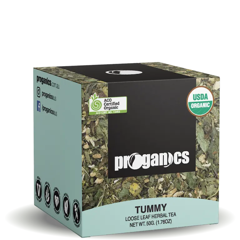 Organic Loose Leaf Herbal Tea Tummy