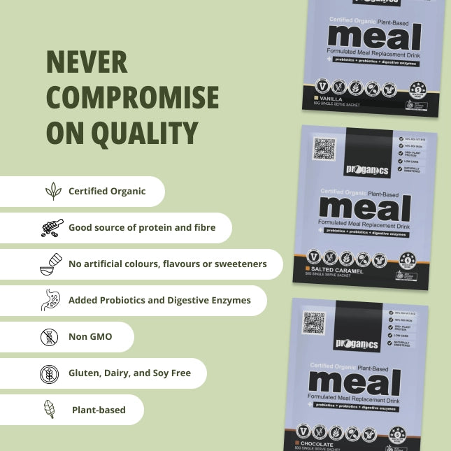 Certified Organic Meal Replacement Shake Bulk 1kg
