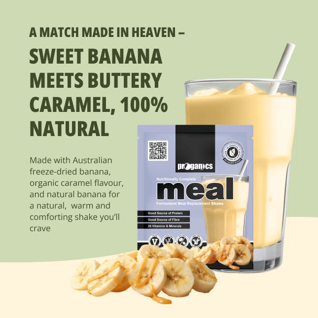 Nutritionally Complete Meal Replacement Shake Banana Caramel