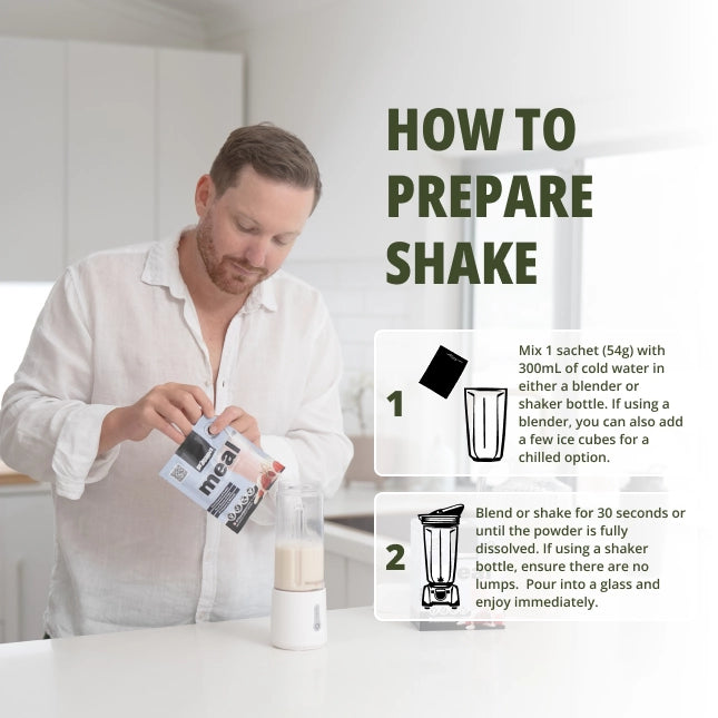 Nutritionally Complete Meal Replacement Shake Banana Caramel