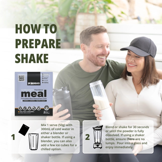Certified Organic Meal Replacement Shake Bulk 1kg