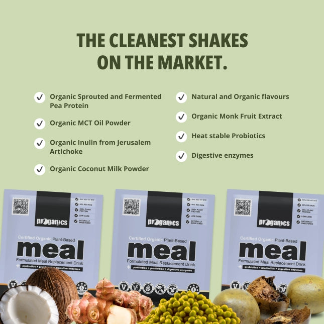 Certified Organic Meal Replacement Shake Bulk 1kg