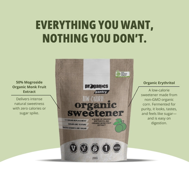 Organic Low-Calorie Sweetener
